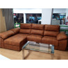 Sofá chaiselongue extraible y reclinable con asientos ultraconfort