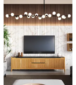 Mesa TV Tallín tapa en porcelanico